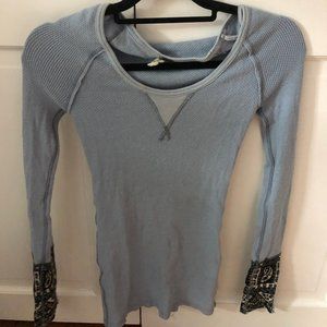 Free People Thermal Shirt